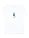 Maison Kitsuné White Dressed Fox Cotton T-shirt In White