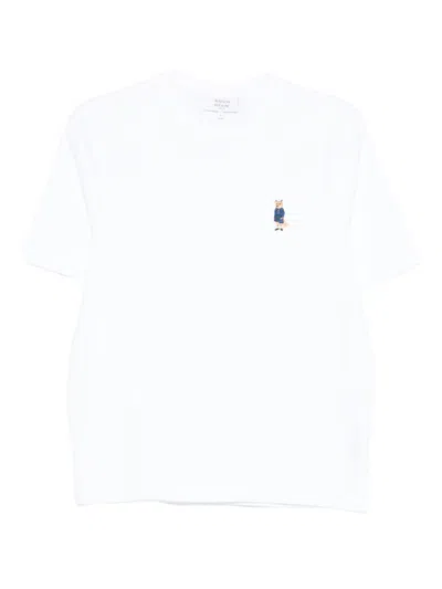 MAISON KITSUNÉ MAISON KITSUNE' DRESSED FOX COTTON T-SHIRT