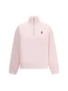 Maison Kitsuné Dressed Fox High Neck And Zip Sweatshirt