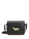 Maison Kitsuné Edie Bag Shoulder Bags Black