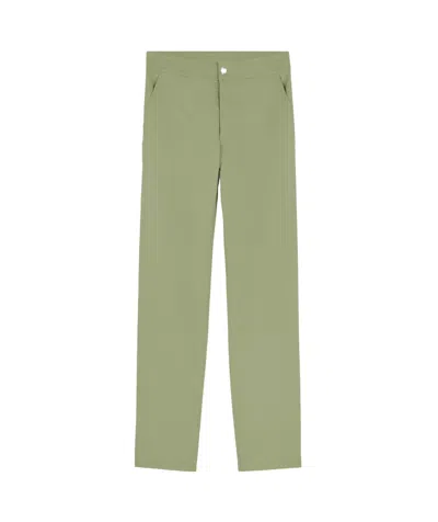 Maison Kitsuné Elastic Waist Casual Pants In Nude