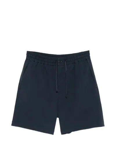 Maison Kitsuné Elasticated Shorts In Blue