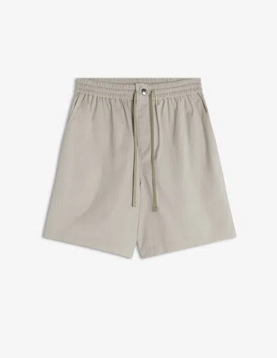 Maison Kitsuné Elasticated Shorts In Neutral
