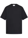 Maison Kitsuné Profile Fox-embossed T-shirt In Black