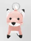 Maison Kitsuné Embroidered Bag Charm With Pop-up Animal Ears