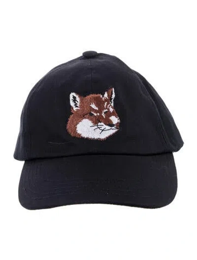 Pre-owned Maison Kitsuné Embroidered Baseball Cap In Multi