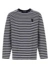 Maison Kitsuné Maison Kitsune Embroidered Cotton Oversize T-shirt In Multi