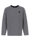 Maison Kitsuné Maison Kitsune Embroidered Cotton Oversize T-shirt In Multi