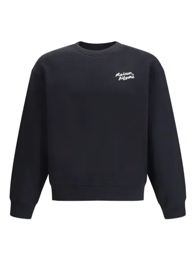 MAISON KITSUNÉ EMBROIDERED COTTON SWEATSHIRT
