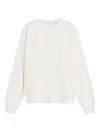 Maison Kitsuné Embroidered-cotton Sweatshirt In Neutral