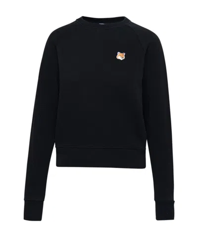 MAISON KITSUNÉ MAISON KITSUNÉ FOX HEAD PATCH SWEATSHIRT