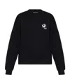 Maison Kitsuné Embroidered Sweatshirt In Black