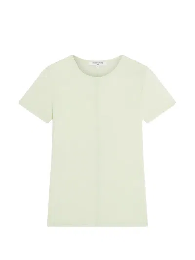 Maison Kitsuné Exposed-seam T-shirt In Neutral