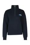 Maison Kitsuné Navy Flash Fox Sweatshirt