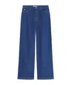 Maison Kitsuné Five-pockets High-waisted Jeans In Multi