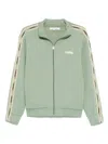 Maison Kitsuné Flas Fox Jacket In Green