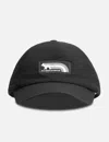 Maison Kitsuné Baseball Cap Casual Curved Brim In Black