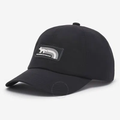 Maison Kitsuné Maison Kitsune Flash Fox 6p Cap In Black
