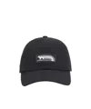 Maison Kitsuné Baseball Cap Casual Curved Brim In Black