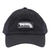 Maison Kitsuné Baseball Cap Casual Curved Brim In Black