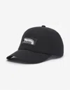 Maison Kitsuné Baseball Cap Casual Curved Brim In Black