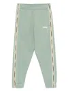 Maison Kitsuné Flash Fox Track Pants In Green
