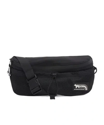 Maison Kitsuné Flash Fox Wallet In Black