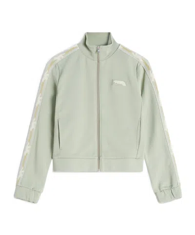 Maison Kitsuné Flash Fox Zipped Blouson In Green