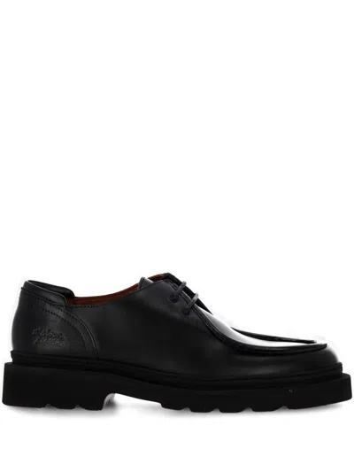 Maison Kitsuné Flat Shoes In Black