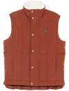 MAISON KITSUNÉ FLEECE COLLAR SLEEVELESS JACKET