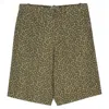 Maison Kitsuné Maison Kitsune Floral Print Bermuda Shorts In Green