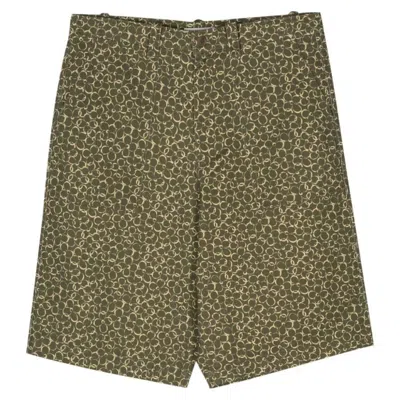 MAISON KITSUNÉ MAISON KITSUNE FLORAL PRINT BERMUDA SHORTS