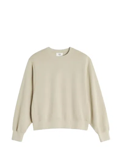 Maison Kitsuné Floral-print Sweatshirt In Neutral
