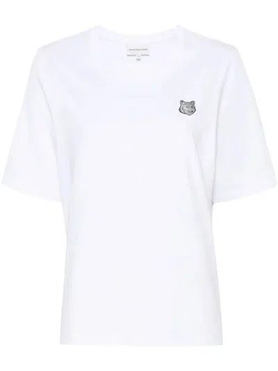 Maison Kitsuné Fox Appliqué T-shirt