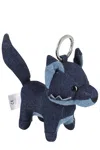Maison Kitsuné Fox Bag Charm In Blue