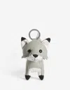 Maison Kitsuné Fox Bag Charm Accessories In Gray