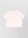 Maison Kitsuné Fox Bebe Patch Baby Tee-shirt In Neutrals