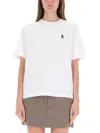 Maison Kitsuné Dressed Fox Comfort Tee-shirt In White