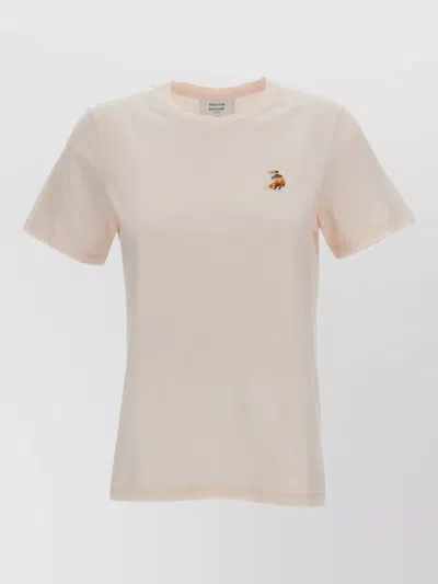 Maison Kitsuné Fox Dream Cotton T Shirt Short Sleeves