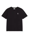 Maison Kitsuné Maison Kitsune Fox Head T Shirt In Black