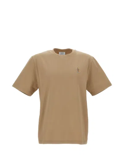 Maison Kitsuné Maison Kitsune Dressed Fox Comfort Tee-shirt In Neutral