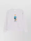 Maison Kitsuné Woman Sweatshirt Light Grey Size Xs Cotton In Gold
