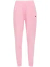 Maison Kitsuné Pink Bold Fox Head Lounge Pants In Pink