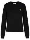 Maison Kitsuné Fox Head Sweatshirt In Black