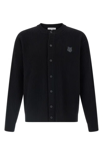 MAISON KITSUNÉ 'FOX HEAD' CARDIGAN
