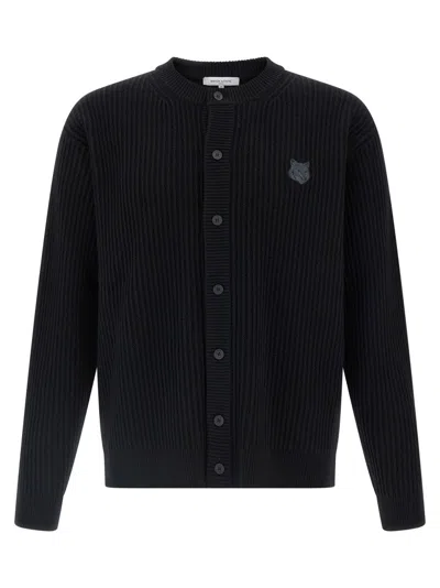 MAISON KITSUNÉ 'FOX HEAD' CARDIGAN