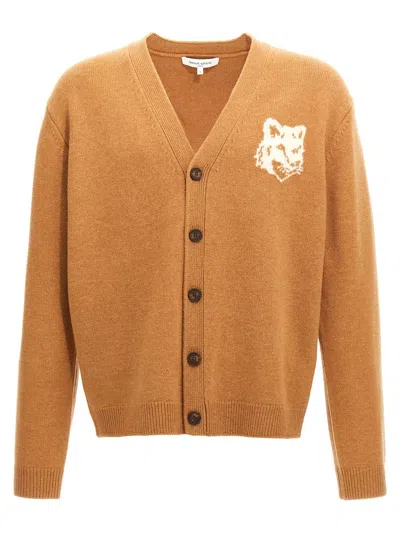 Maison Kitsuné Sweaters In Light Brown