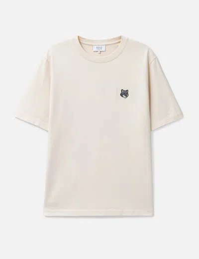 Maison Kitsuné Fox Head Comfort T-shirt In Pink