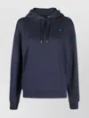 Maison Kitsuné Fox Embroidered Drawstring Hoodie