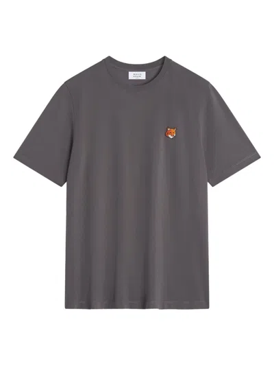 MAISON KITSUNÉ MAISON KITSUNE' FOX HEAD COTTON T-SHIRT